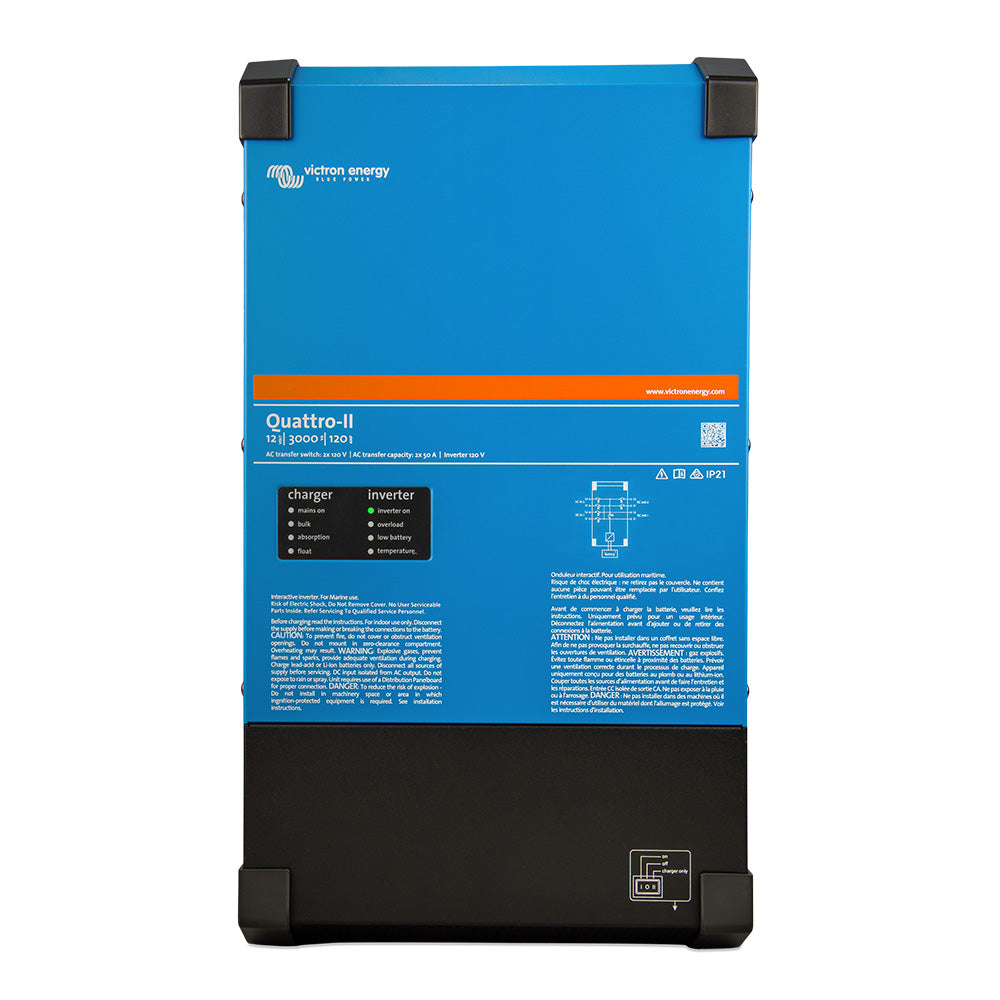 Victron QuattroII 243000 705050 2X 120V QUA242305130