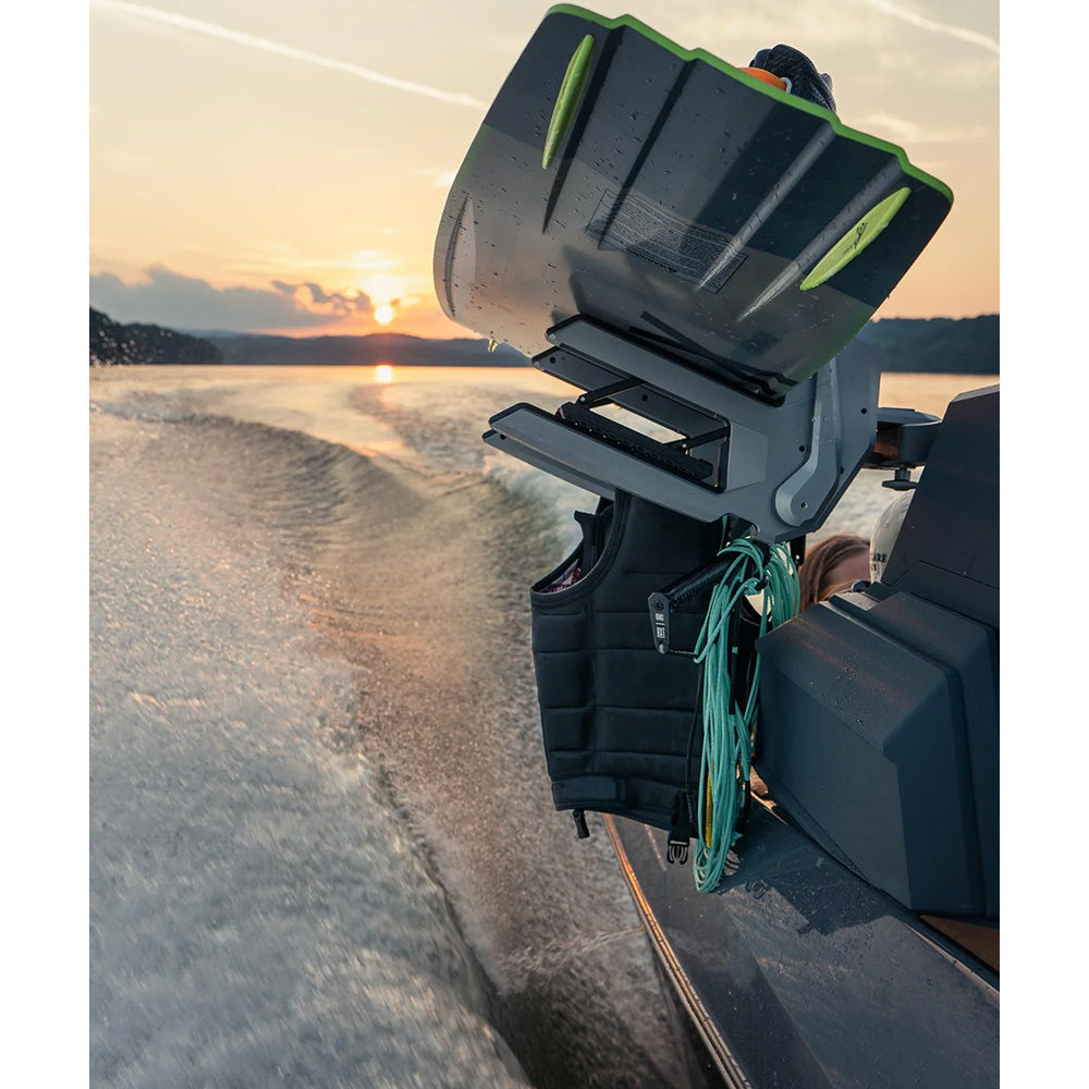 PTM Watersports ClampForce 30 Clamping Wake Board Rack Pair Black P134919010TEBBK