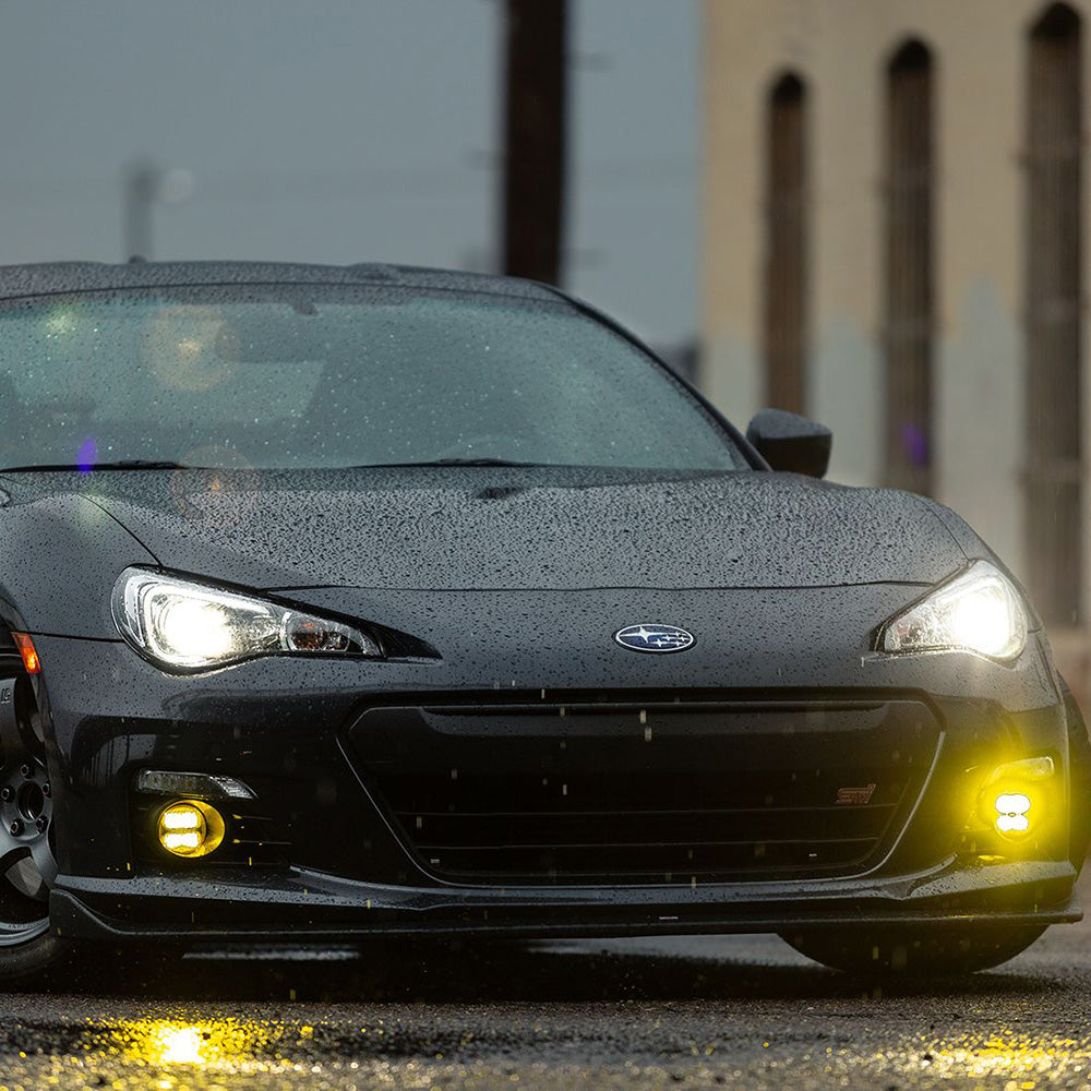 RIGID Industries 360Series 4 LED SAE Fog Beam Yellow Set of 2 36121