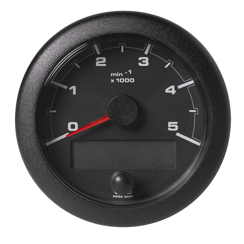 Veratron 338 85MM OceanLink NMEA 2000 Tachometer 5000 RPM Black Dial Bezel A2C1065720001