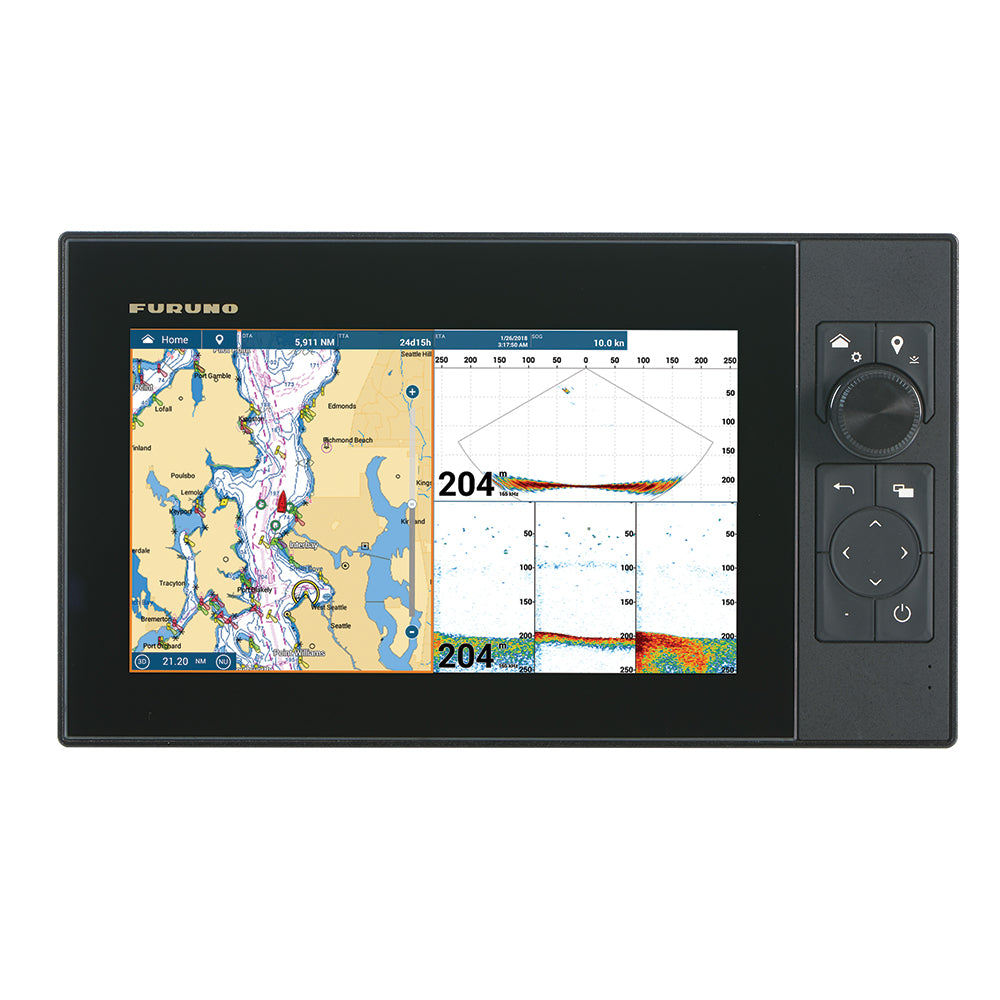 Furuno NavNet TZtouch3 12 MFD w1kW Dual Channel CHIRP Sounder wInternal GPS TZT12F