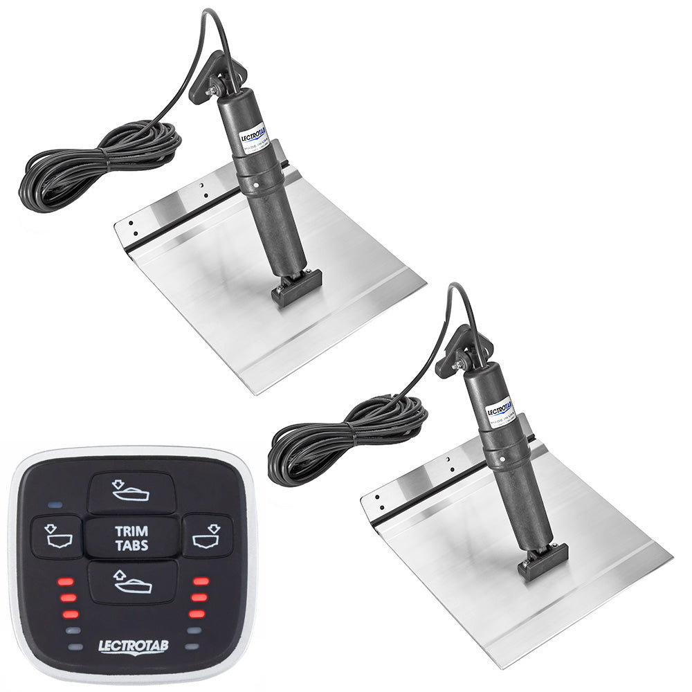 Lectrotab XKA Aluminum Alloy Trim Tab Kit wMLC1 Control 9 x 24 XKASML9X24A