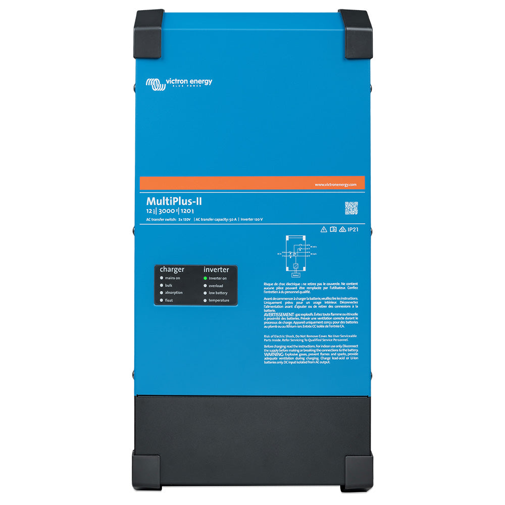 Victron MultiPlusII 123000 12050 2x 120V UL Approved PMP122305102