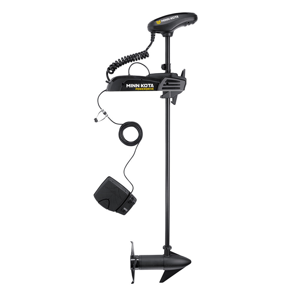 Minn Kota PowerDrive 55 – Foot Control, 12V, 54", Dual Spectrum CHIRP