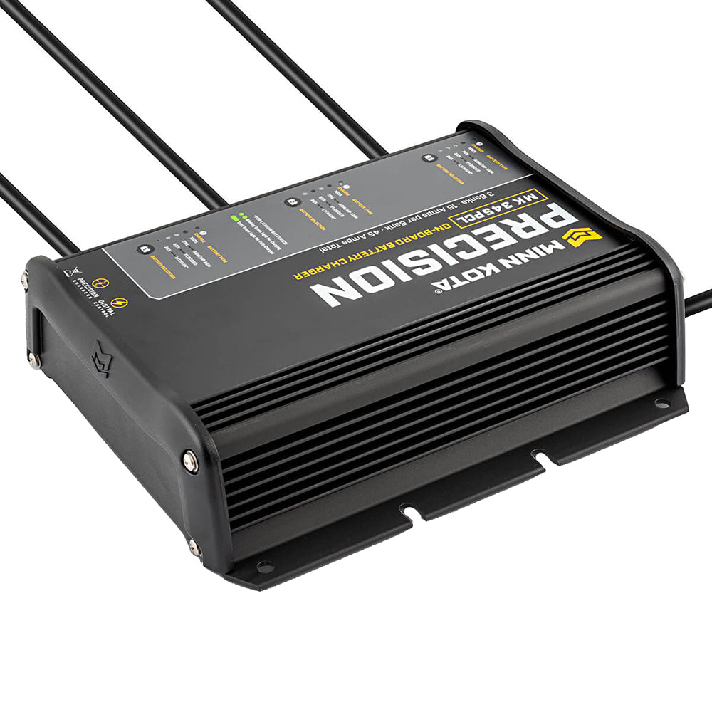 Minn Kota MK-345 PCL 3-Bank 15A Onboard Lithium Charger