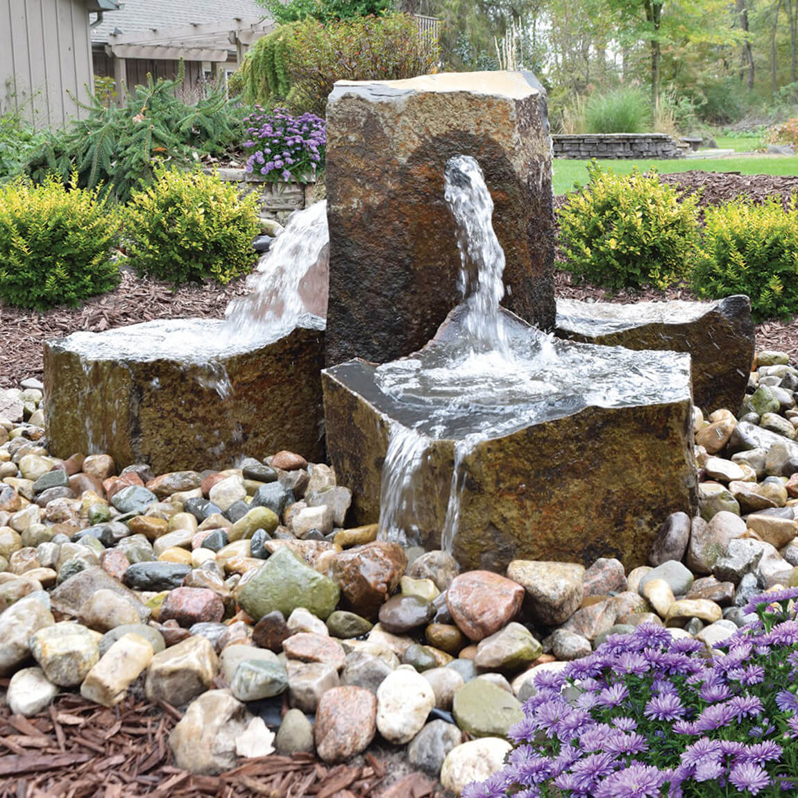 EasyPro: Trilogy Falls Basalt Fountain - Full Kit