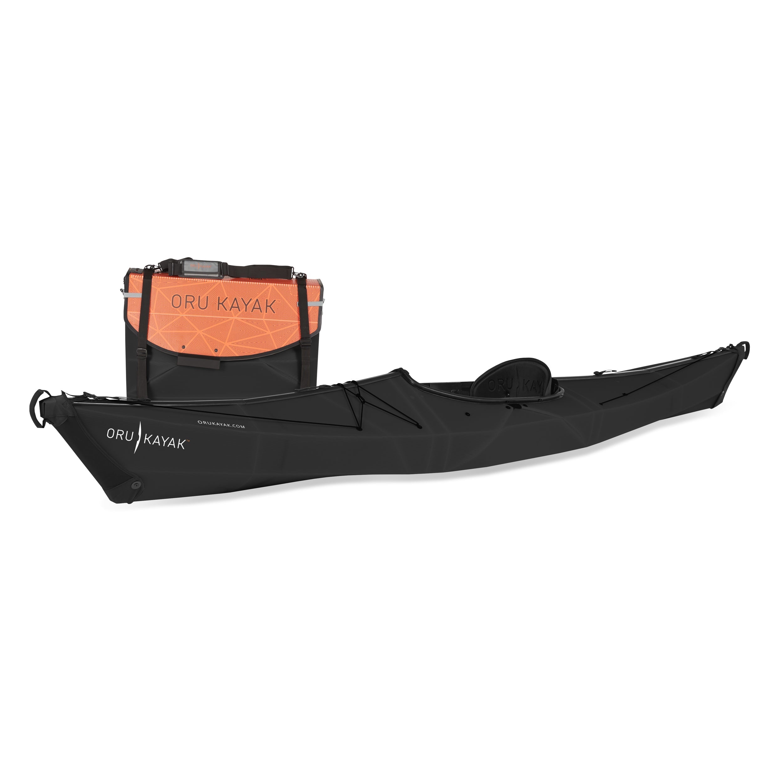 Oru Bay ST Folding Kayak – 12'3", 26 lbs - Black Edition