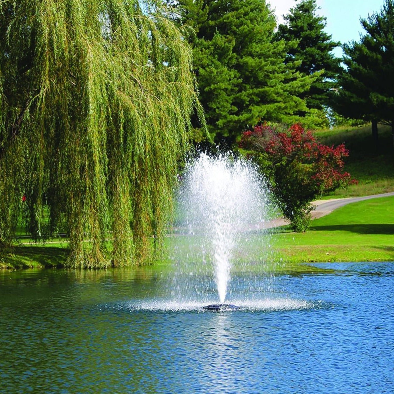 Kasco Marine:  J Series Decorative Display Fountain 1 HP for Small and Medium Ponds