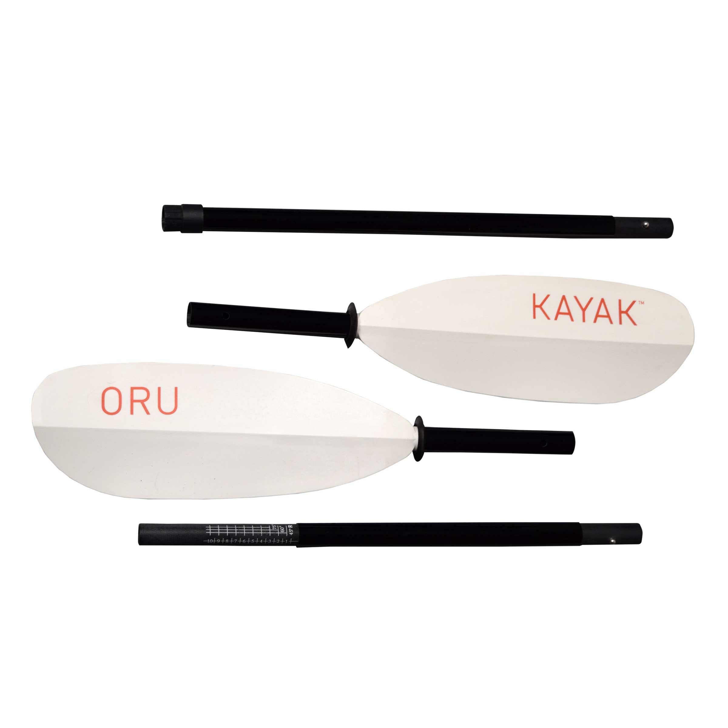 Oru Kayak Paddle – Adjustable 4-Piece Fiberglass, 2.75 lb