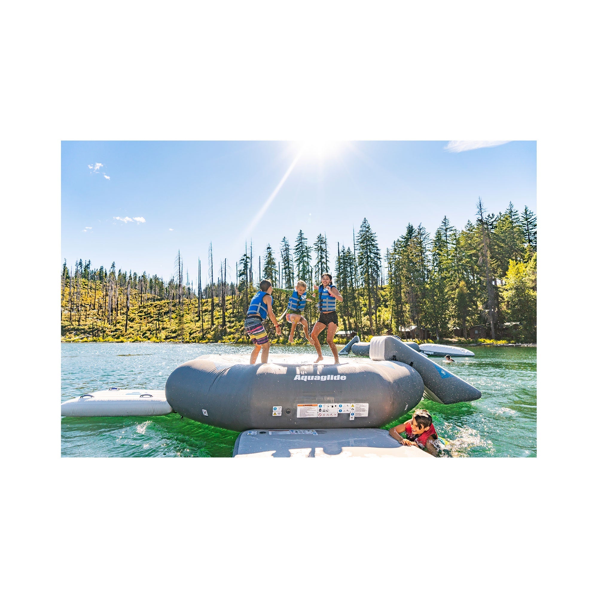 Aquaglide Lakefront Ricochet 12' Bouncer (Duplicate)