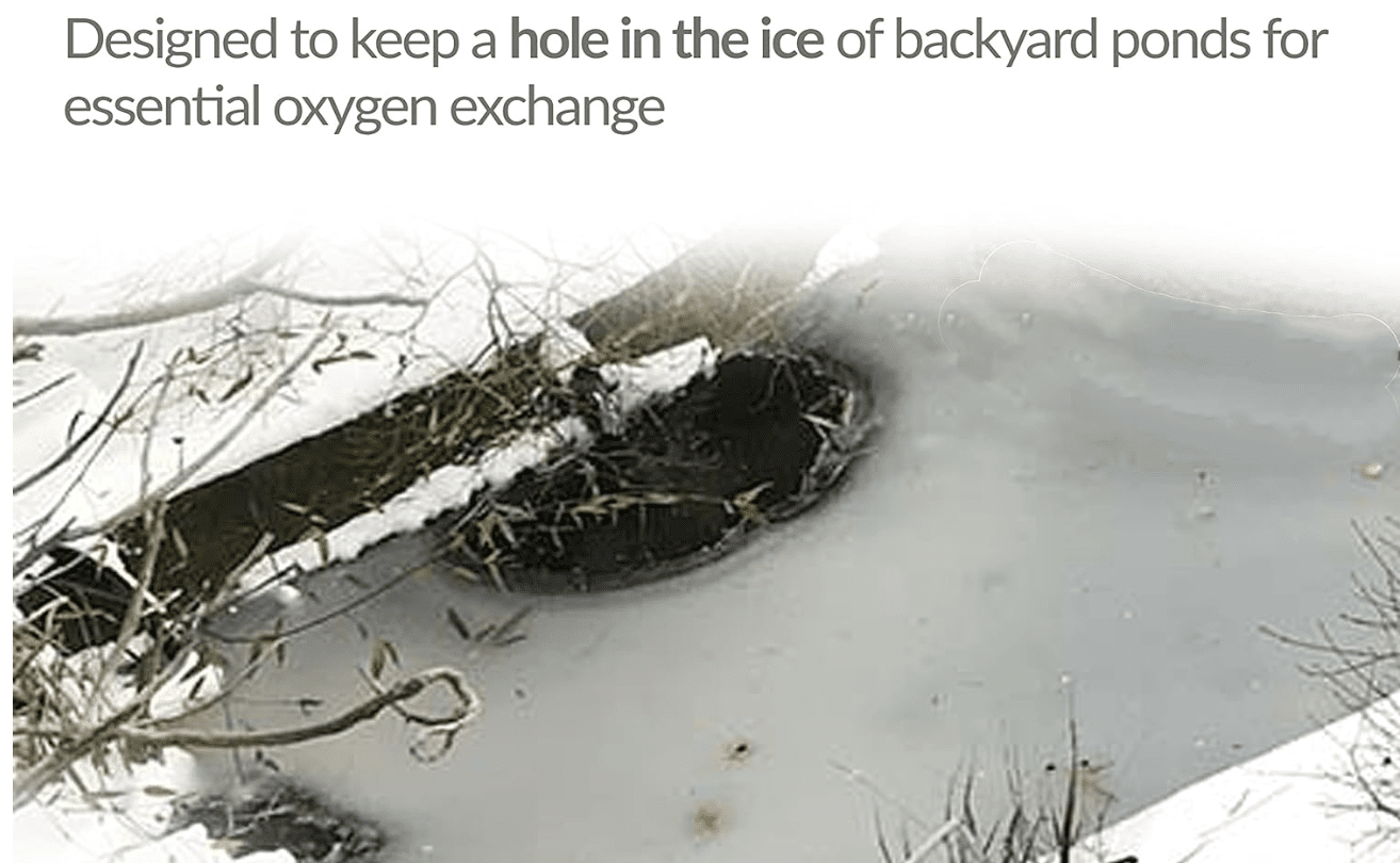 EasyPro:  Thermo-Pond Heater/Deicer