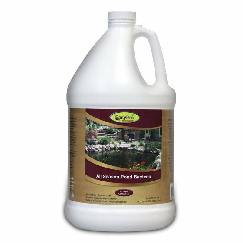 EasyPro: All Season Liquid Bacteria – 128 oz. (1 gal) - Treats Up to 64,000 gal