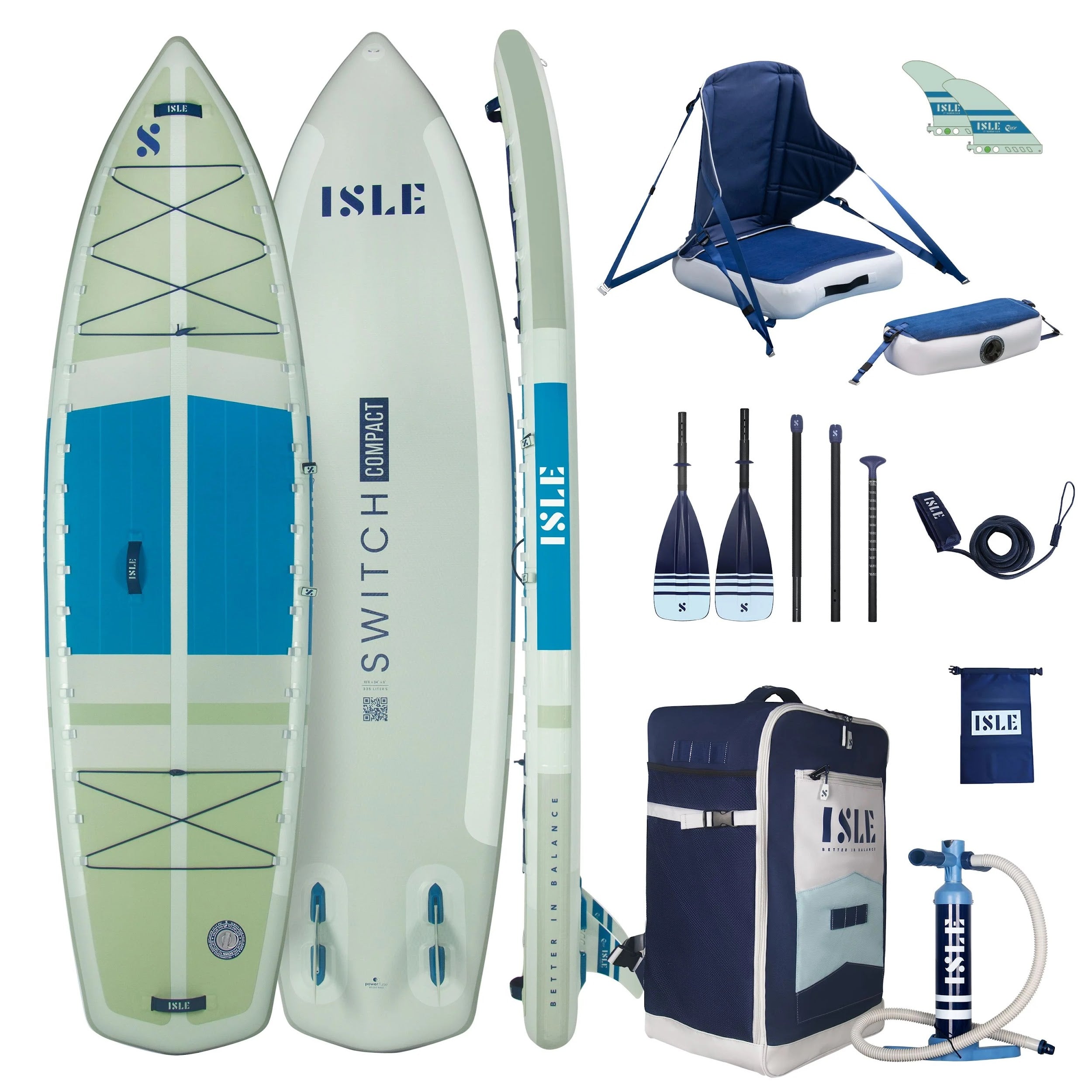 ISLE Switch Compact – SUP & Kayak Bundle - SI-SF-DS-PKG