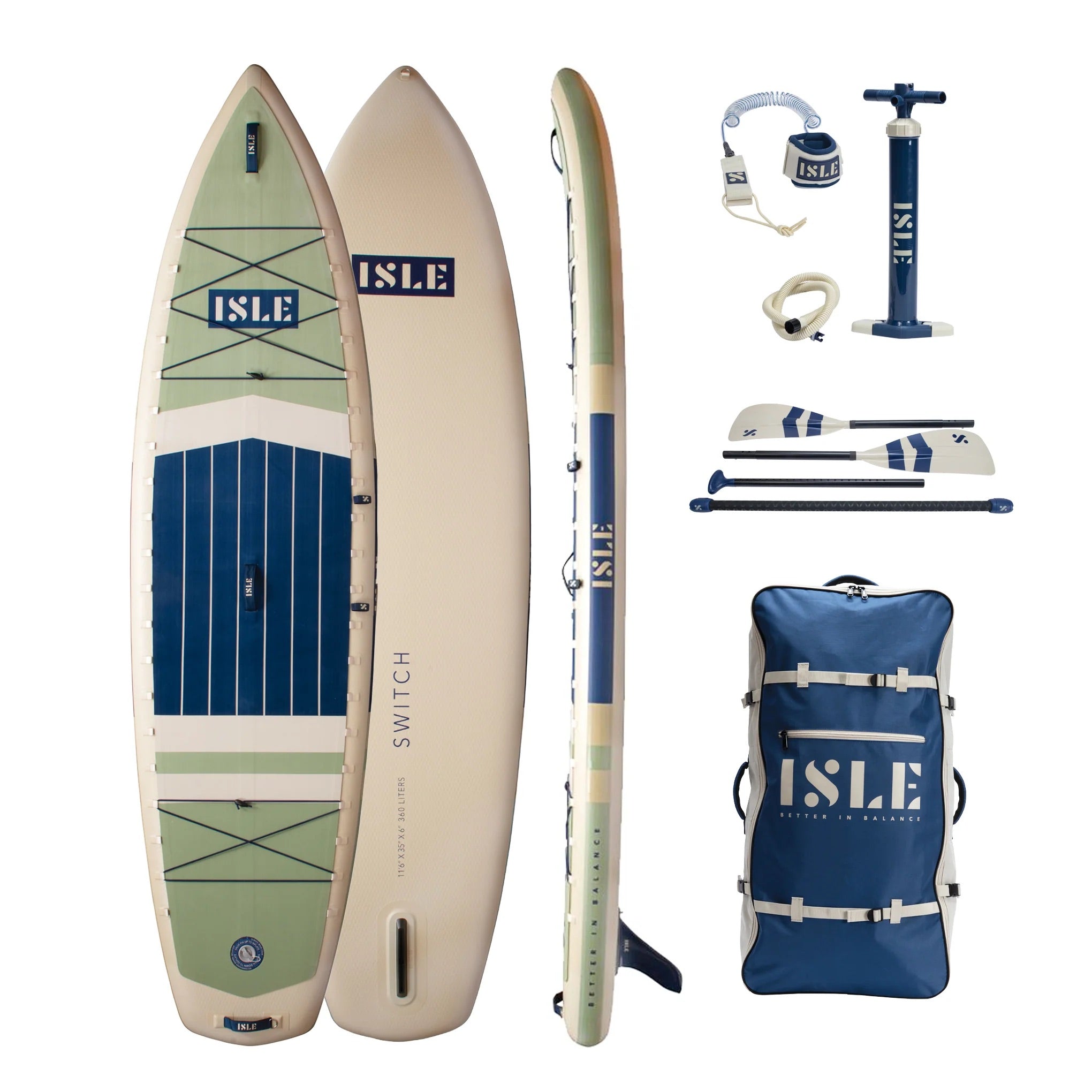 ISLE Switch 3 SUP & Kayak Bundle - SFNV-PKG