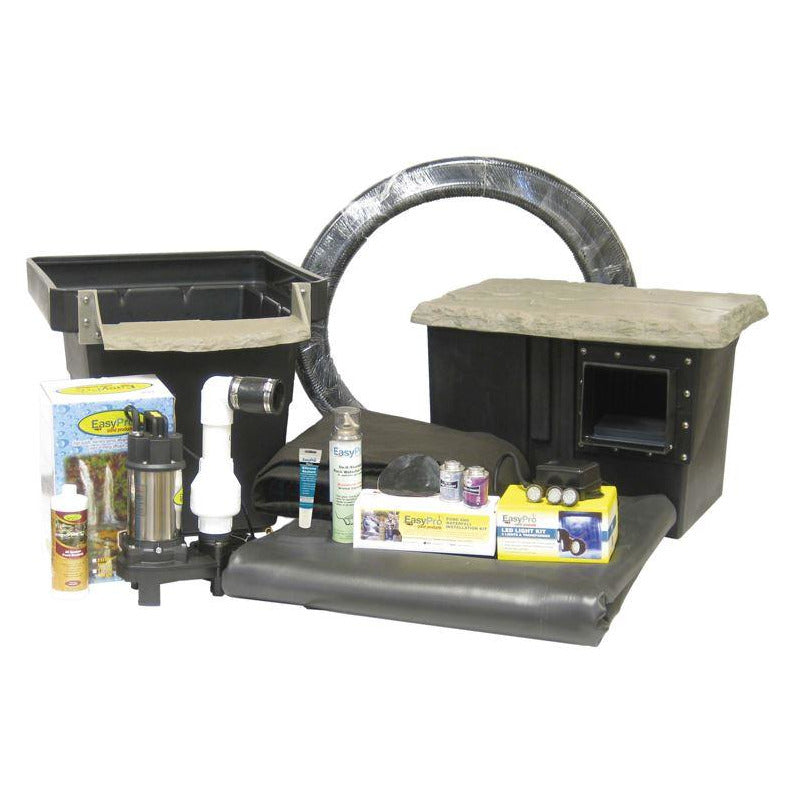 EasyPro: Pro-Series Medium Pond DIY Kit – 16′ X 16′ Pond