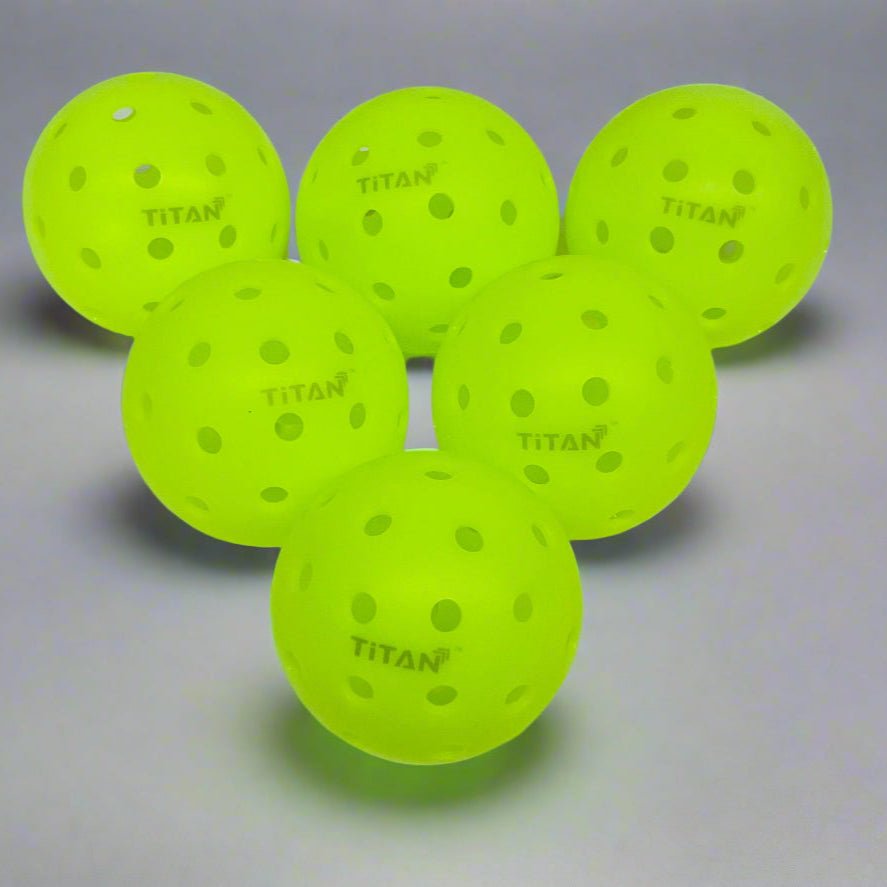 Titan T40 Outdoor Pickleballs β 50 Pack