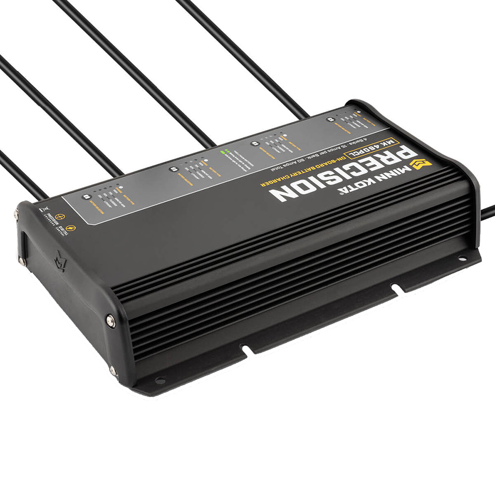 Minn Kota MK-460 PCL 4-Bank 15A Onboard Lithium Charger