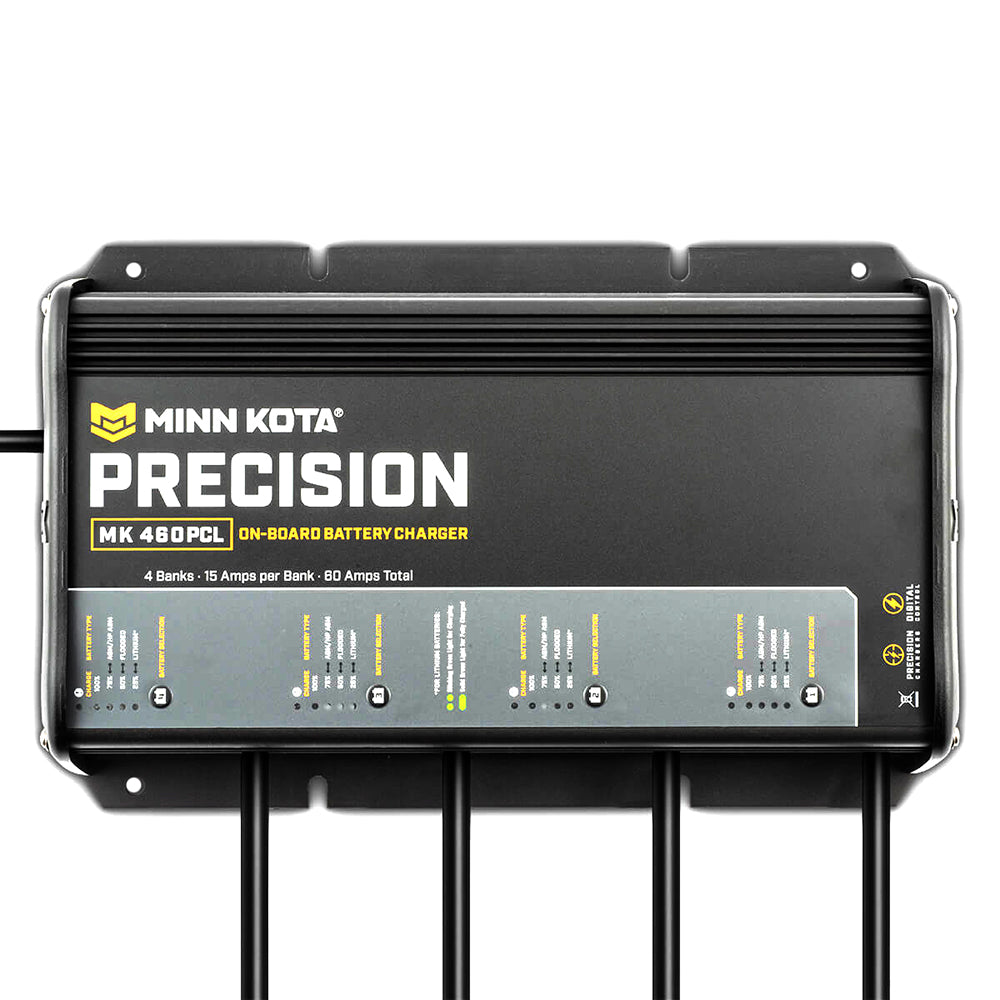 Minn Kota MK-460 PCL 4-Bank 15A Onboard Lithium Charger