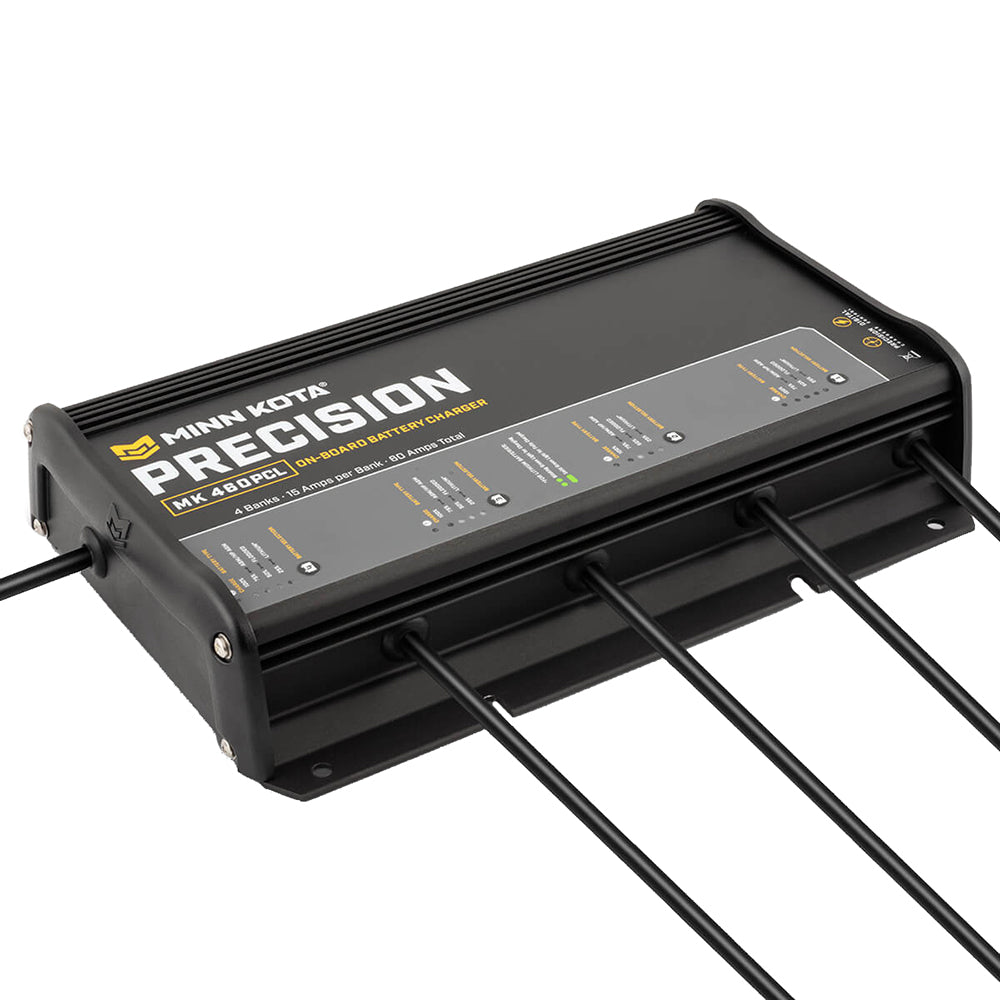 Minn Kota MK-460 PCL 4-Bank 15A Onboard Lithium Charger