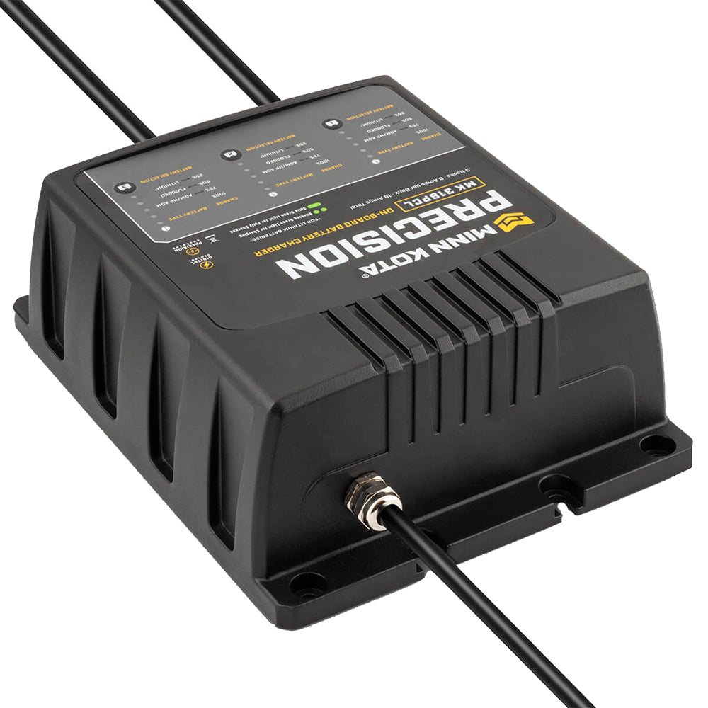 Minn Kota 3-Bank Precision Lithium Charger – MK-318PCL