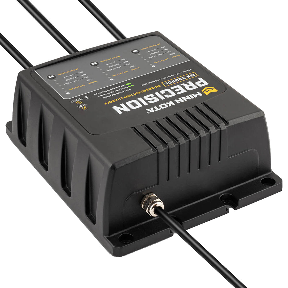 Minn Kota 3-Bank 10A Lithium Onboard Charger – MK-330 PCL