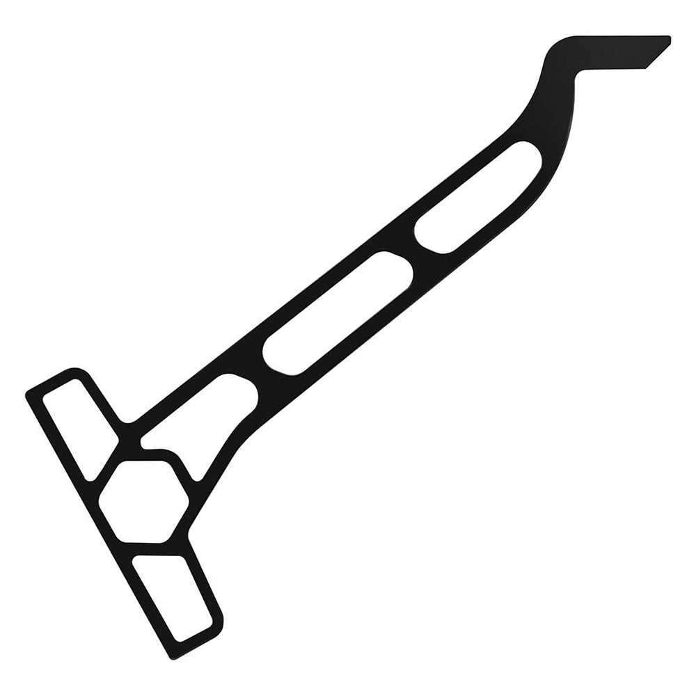Minn Kota Raptor Port Jack Plate Bracket – 8" Setback, 6" Rise, Black