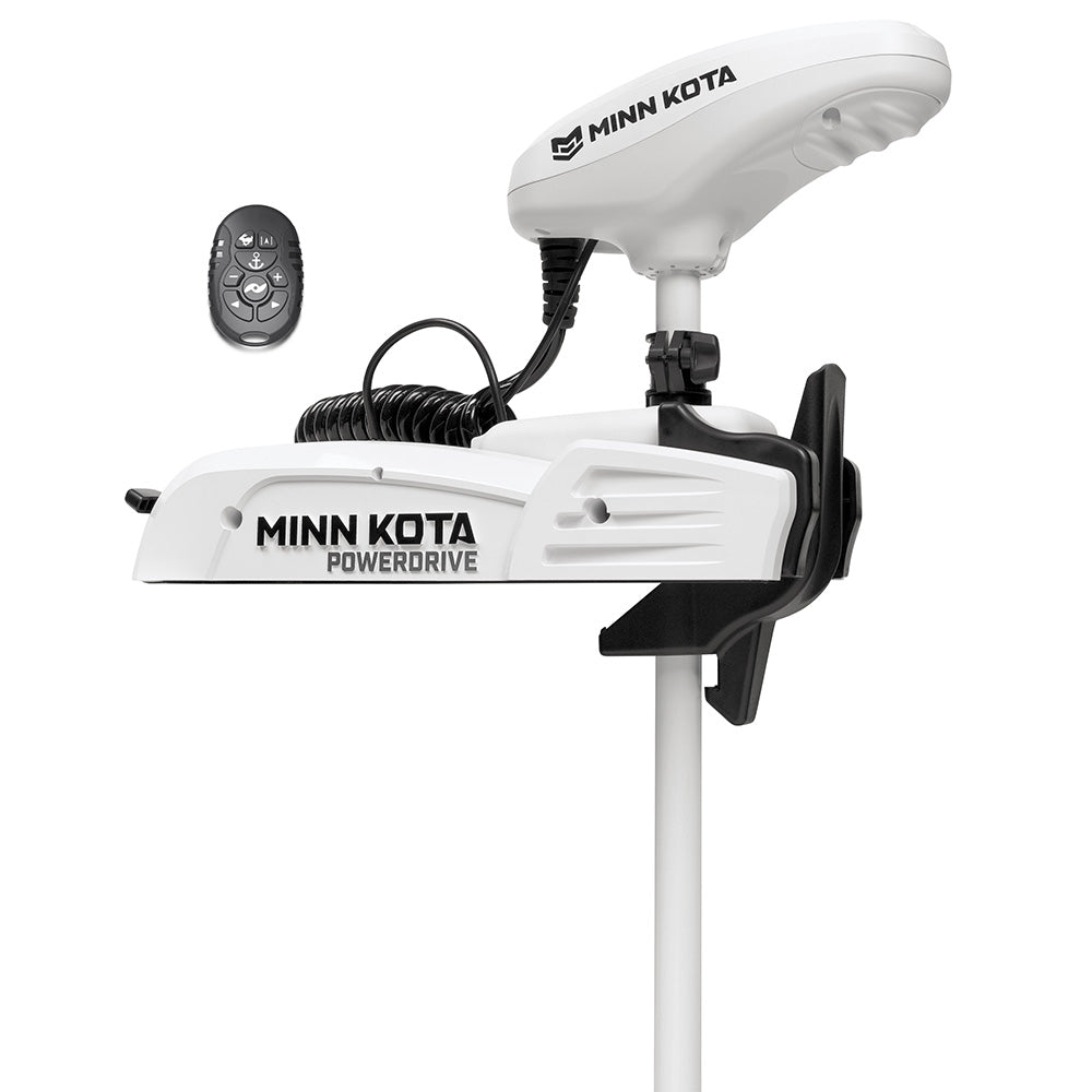 Minn Kota Riptide PowerDrive 55 Trolling Motor – 12V, 55lb, 54", Micro Remote