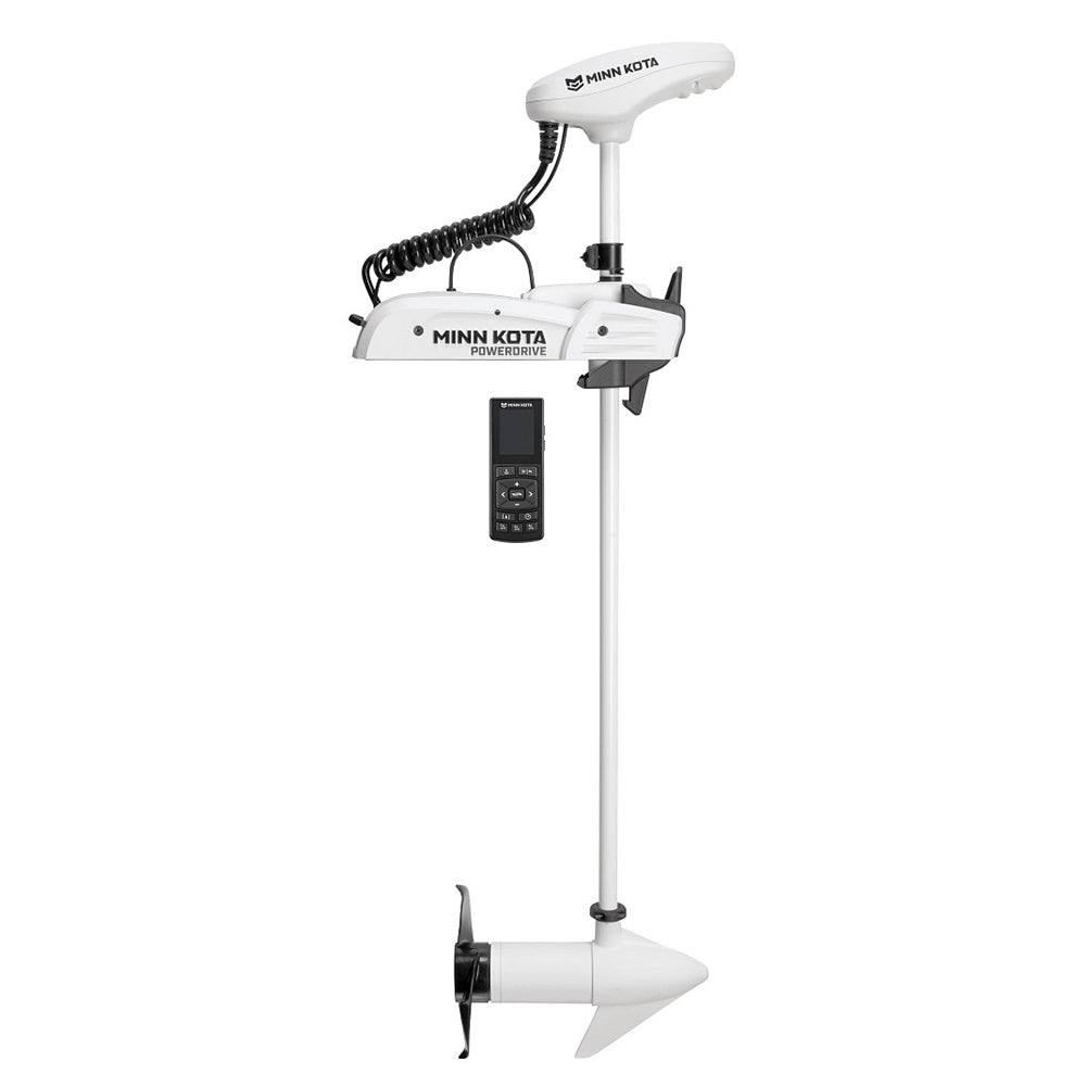 Minn Kota Riptide PowerDrive 55 Trolling Motor – 12V, 55lb, 54", Wireless Remote