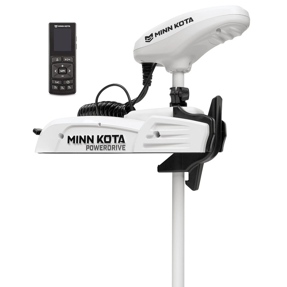 Minn Kota Riptide PowerDrive 55 Trolling Motor – 12V, 55lb, 54", Wireless Remote