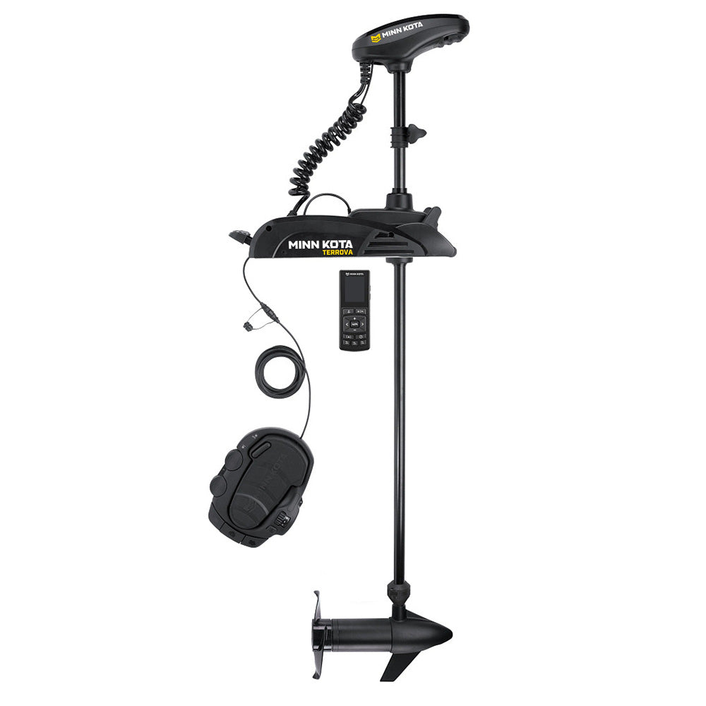 Minn Kota Terrova 55 Trolling Motor – 12V, 55lb, 45", Wireless Remote, Dual CHIRP