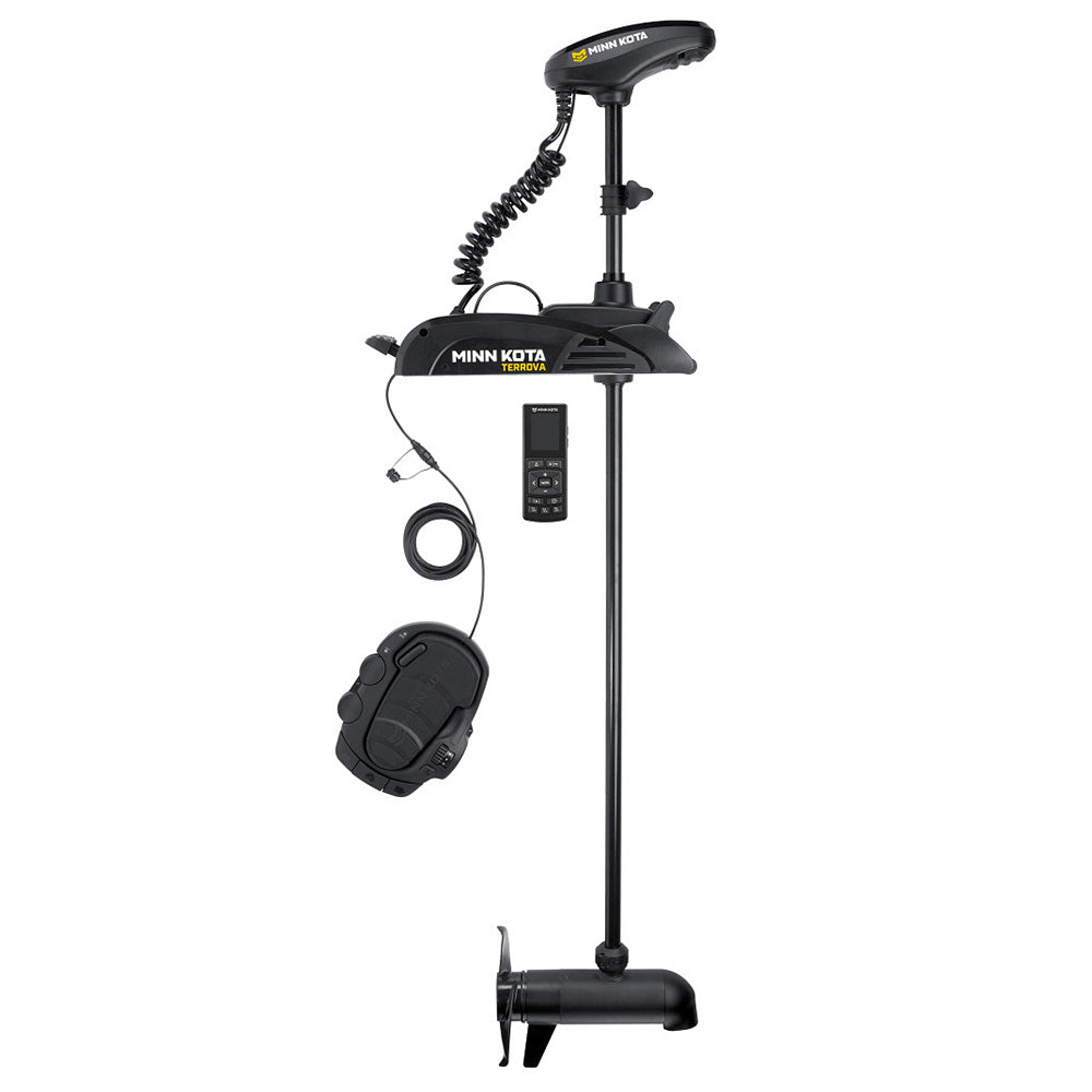 Minn Kota Terrova 80 Trolling Motor – 24V, 80lb, 45", Wireless Remote, Dual CHIRP