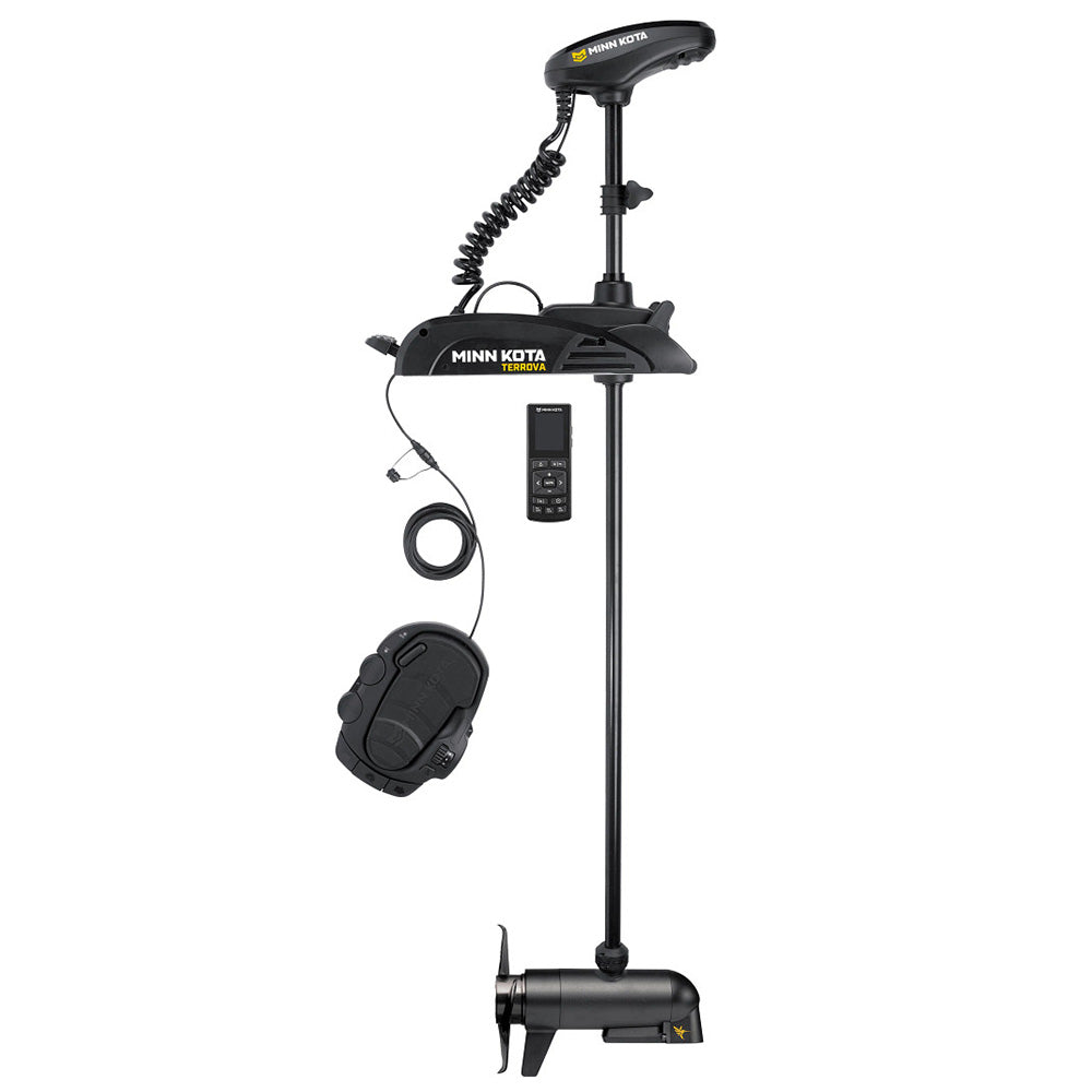 Minn Kota Terrova 80 Trolling Motor – 24V, 80lb, 45", Wireless Remote, MEGA Down Imaging