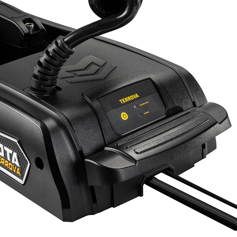 Minn Kota Terrova QUEST 90/115 Trolling Motor – 24/36V, 90/115lb, 60", Wireless Remote, Dual CHIRP