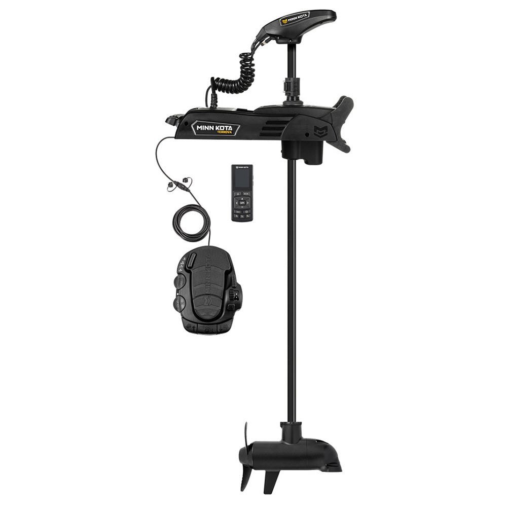 Minn Kota Terrova QUEST 90/115 Trolling Motor – 24/36V, 90/115lb, 60", Wireless Remote, Dual CHIRP