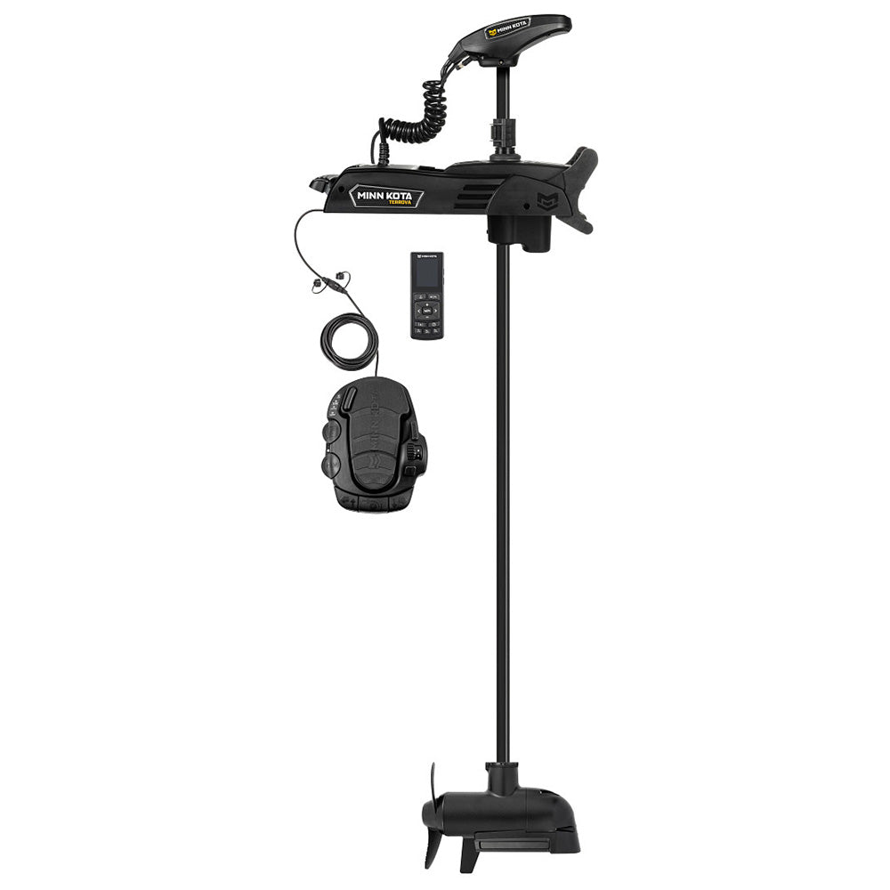 Minn Kota Terrova QUEST 90/115 Trolling Motor – 24/36V, 90/115lb, 72", Wireless Remote, MEGA Imaging