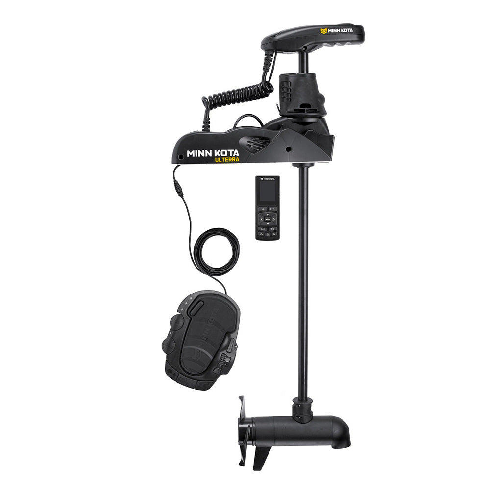Minn Kota Ulterra 80 Trolling Motor – 24V, 80lb, 45", Wireless Remote, Dual CHIRP