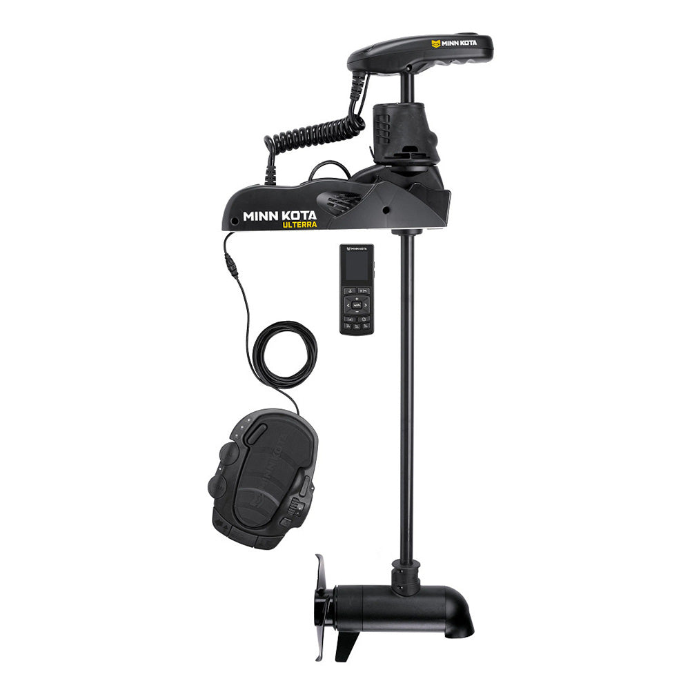 Minn Kota Ulterra 112 Trolling Motor – 36V, 112lb, 60", Wireless Remote, Dual CHIRP