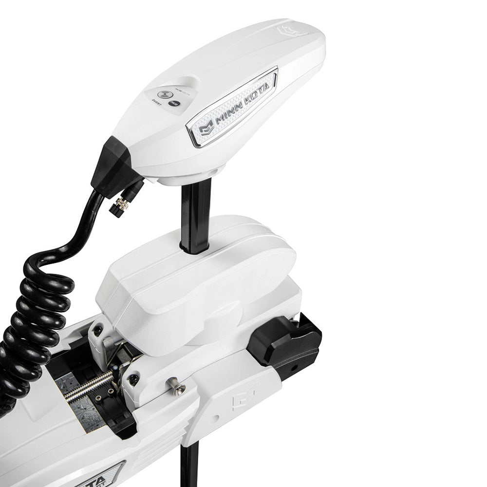 Minn Kota Riptide Instinct QUEST 90/115 Trolling Motor – 24/36V, 90/115lb, 60", Wireless Remote - White