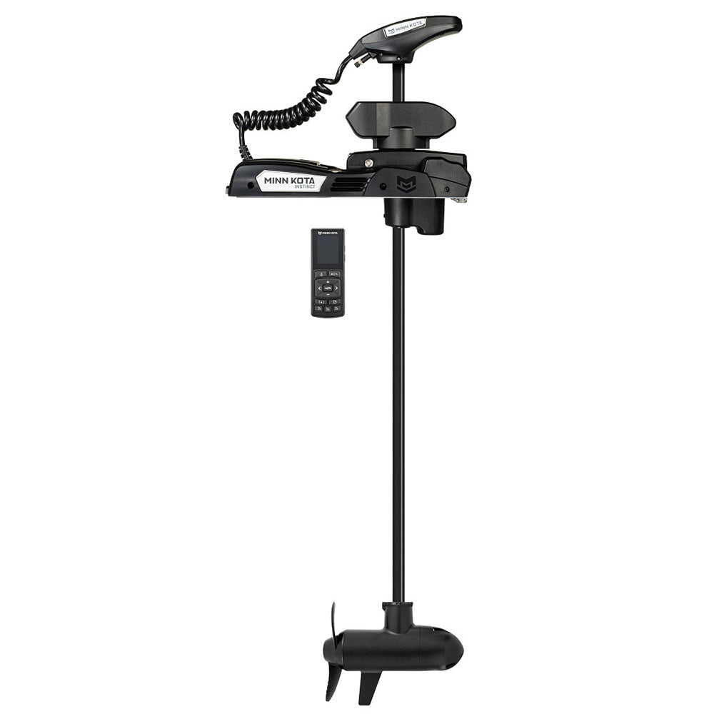 Minn Kota Riptide Instinct QUEST 90/115 Trolling Motor – 24/36V, 90/115lb, 60", Wireless Remote - Black