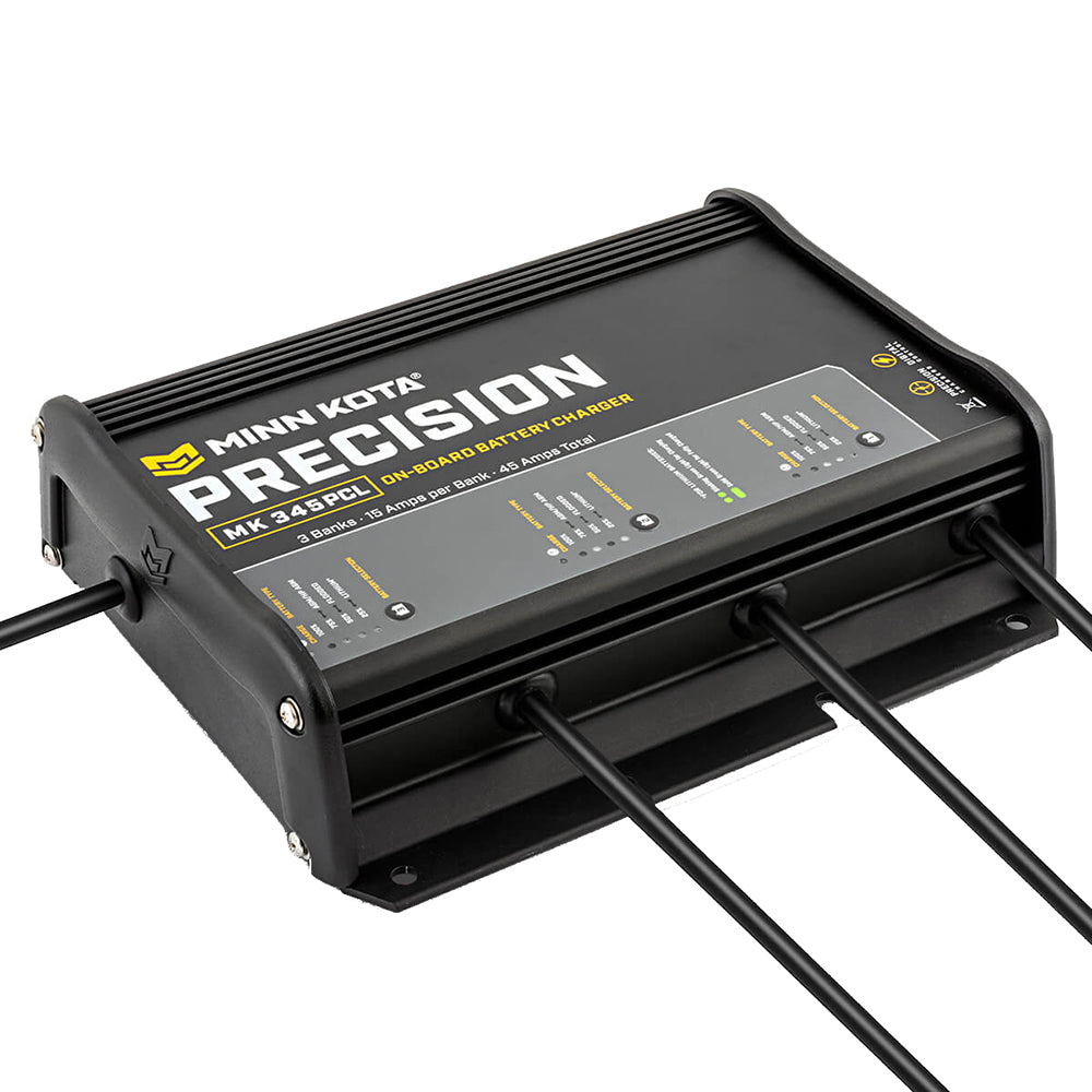 Minn Kota MK-345 PCL 3-Bank 15A Onboard Lithium Charger