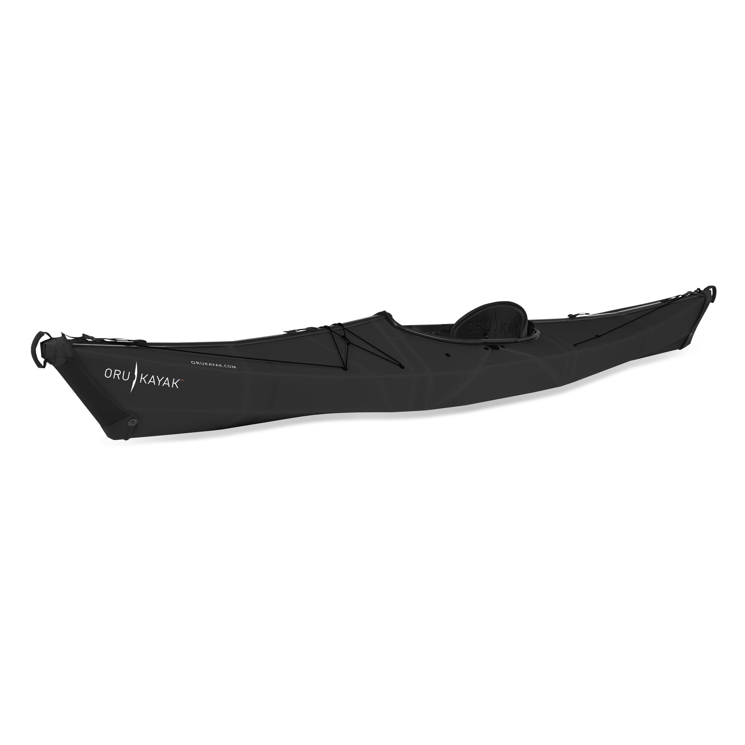 Oru Bay ST Folding Kayak – 12'3", 26 lbs - Black Edition