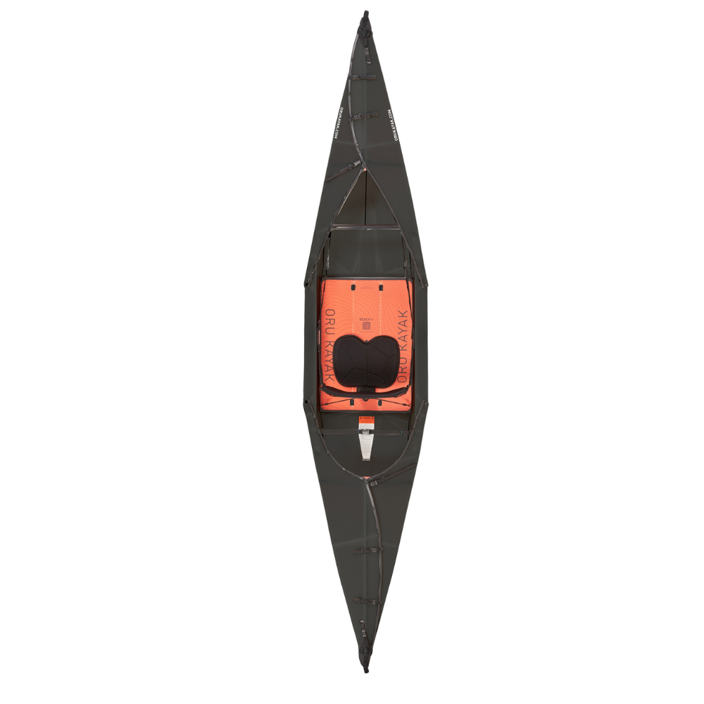 Oru Beach LT Folding Kayak – 12'1", 25 lbs - Black Edition
