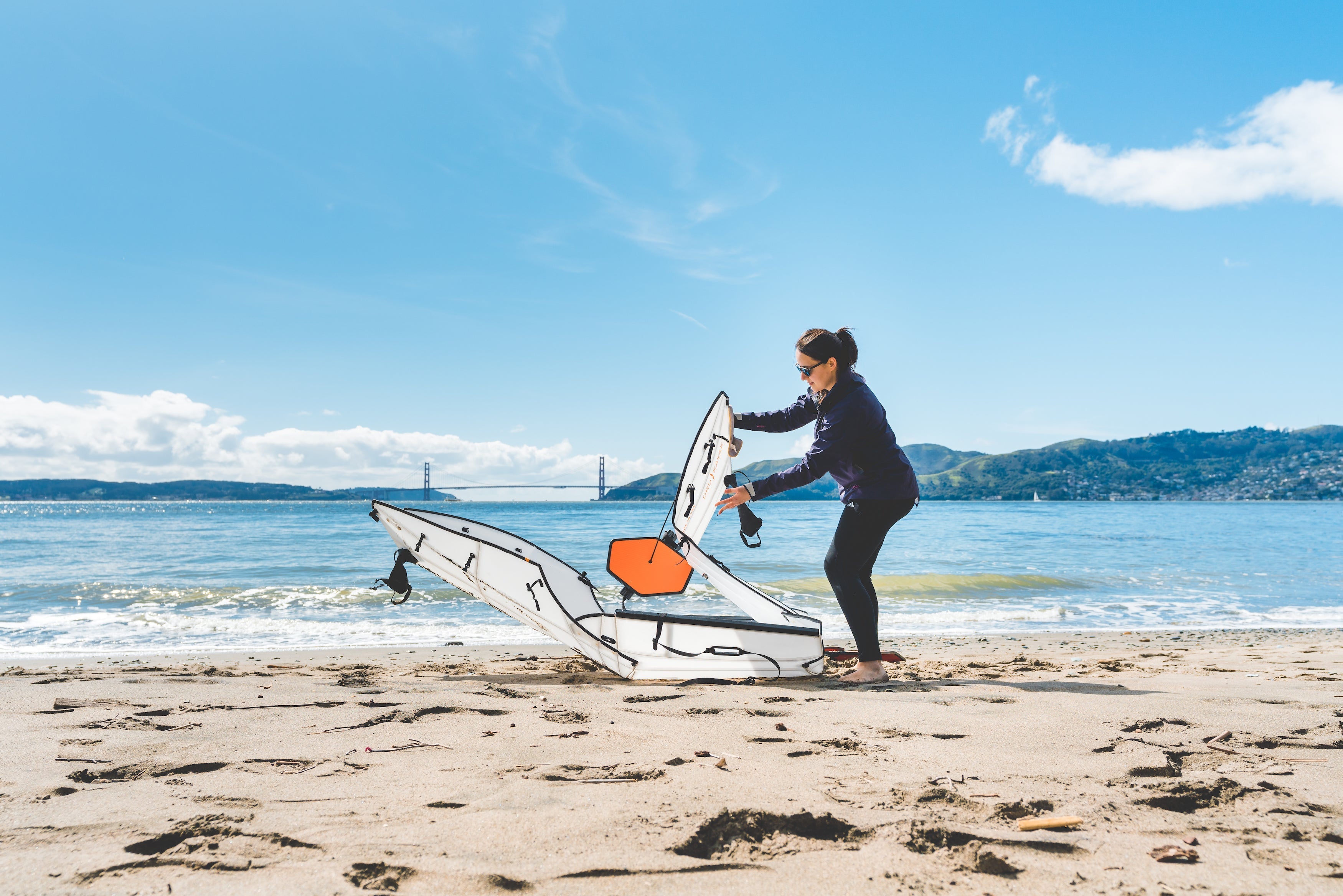 Oru Beach LT Folding Kayak – 12'1", 25 lbs