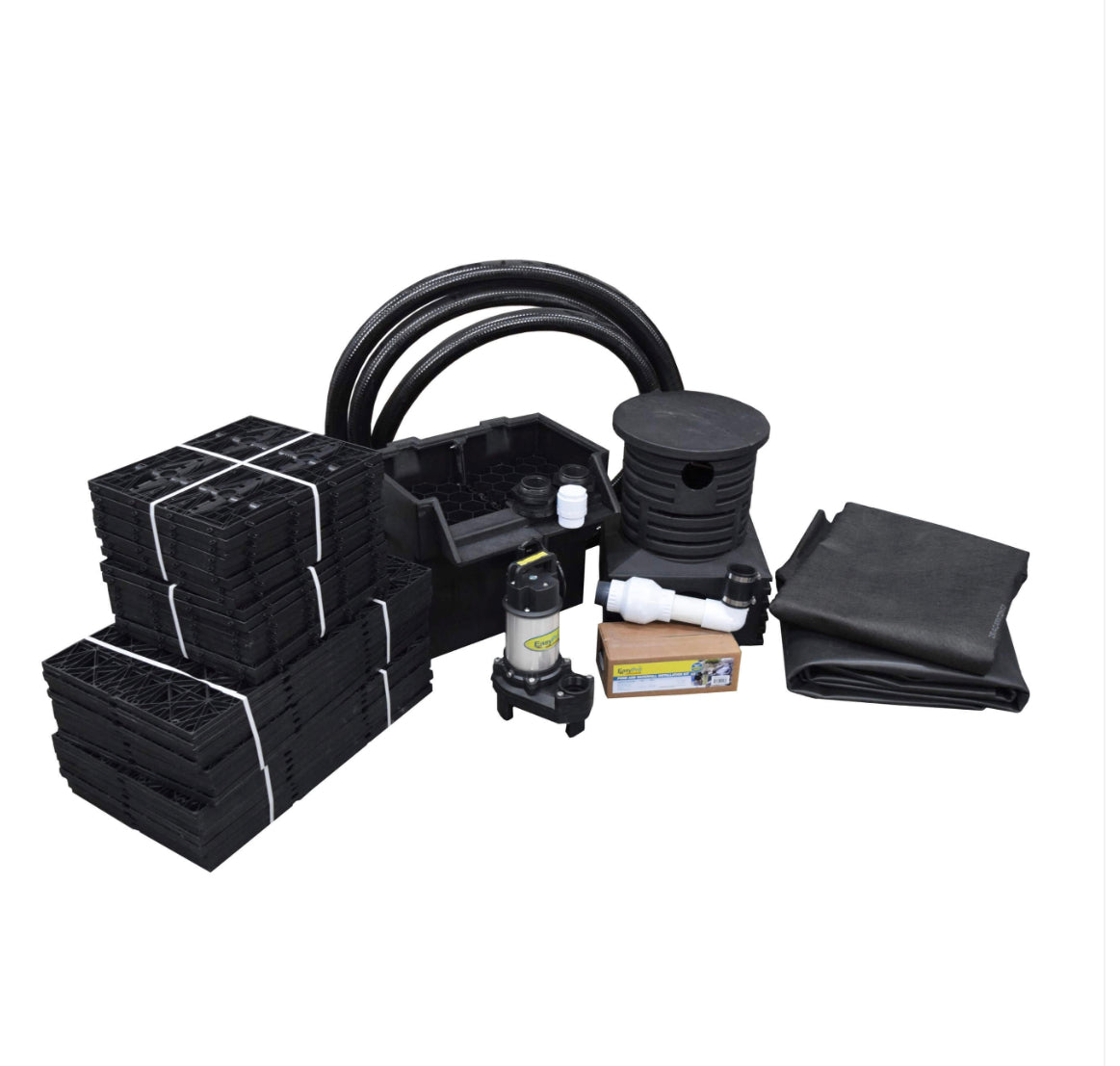 EasyPro: Pro Series Medium, Just-A-Falls kit | High Strength Res-Cubes 34” spillway