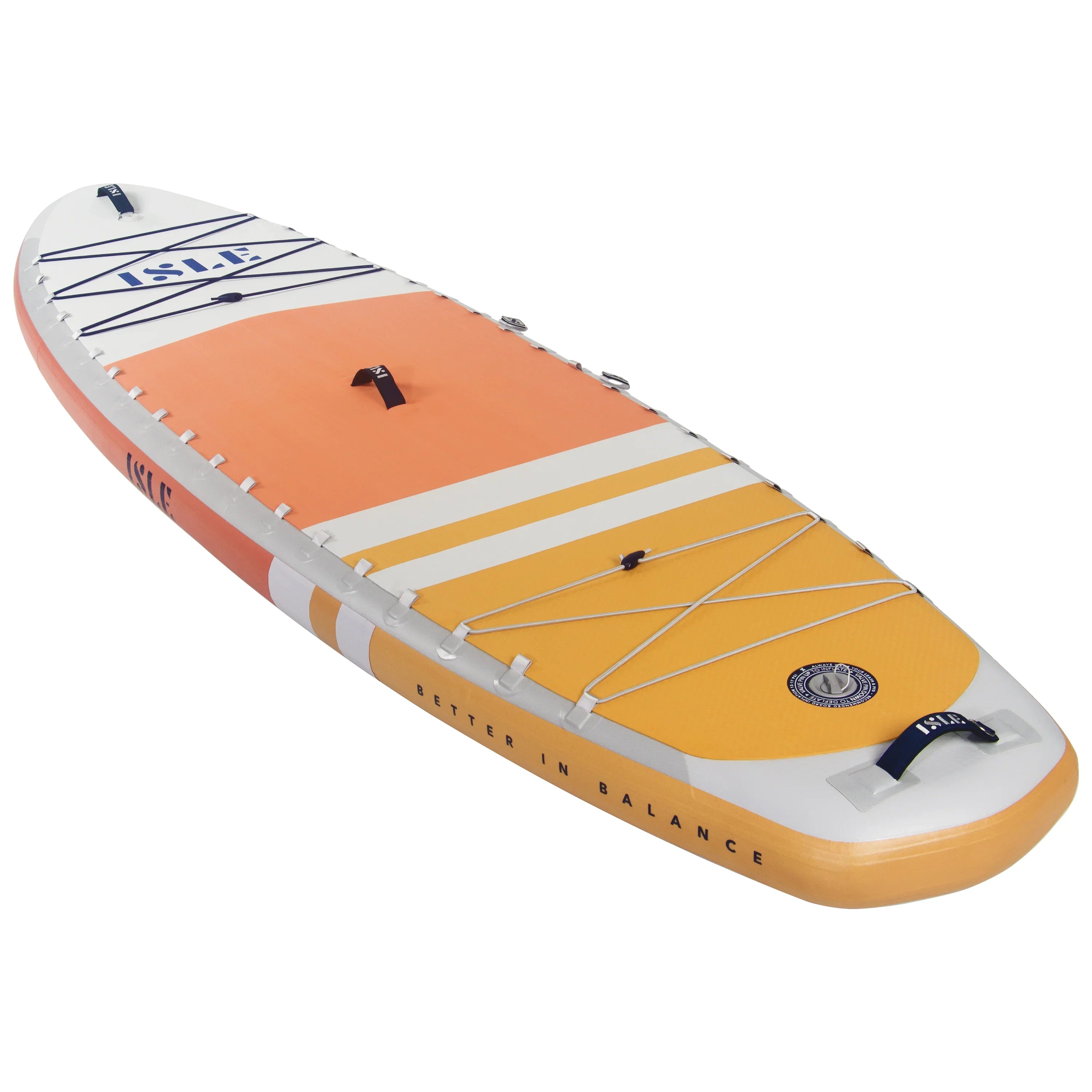 ISLE Pioneer 3 Inflatable Paddle Board - SN-IC-CR-NV-PKG