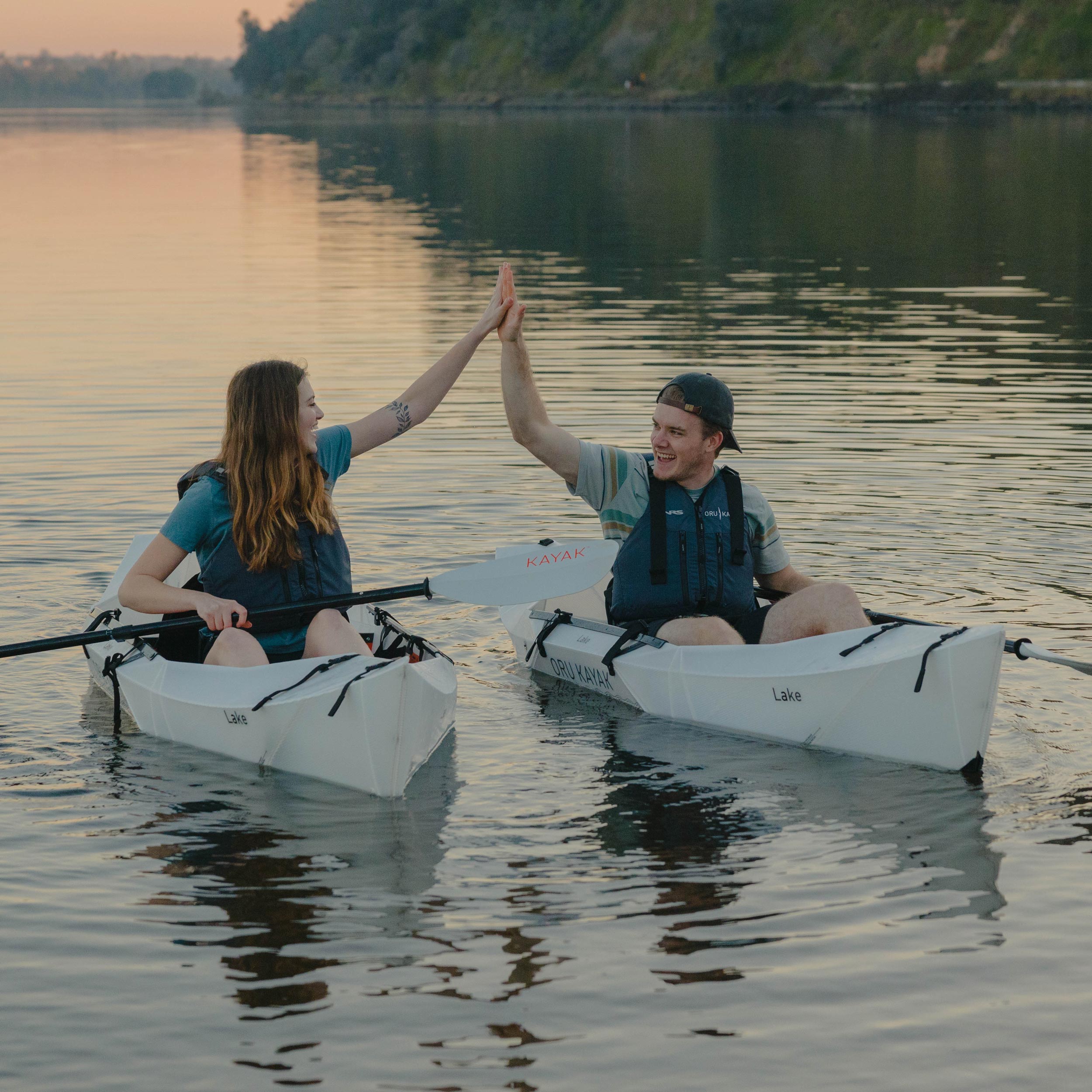 Oru Lake Sport – 9' Folding Kayak, 18 lbs