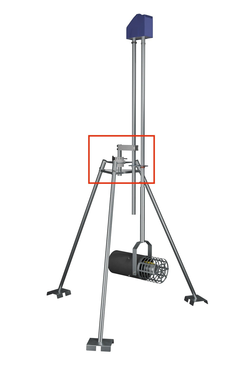 Scott Aerator: Freestanding Aquasweep/De-icer Tripod Stand