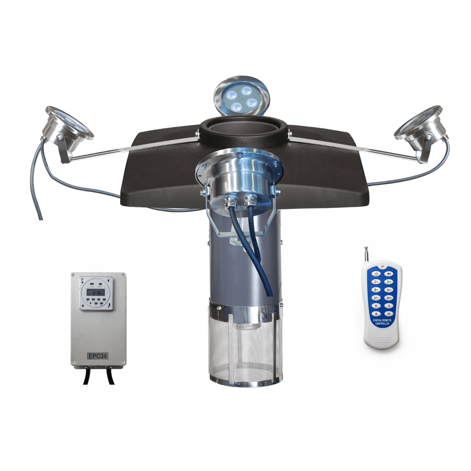 Scott Aerator: 14-Color LED Lights