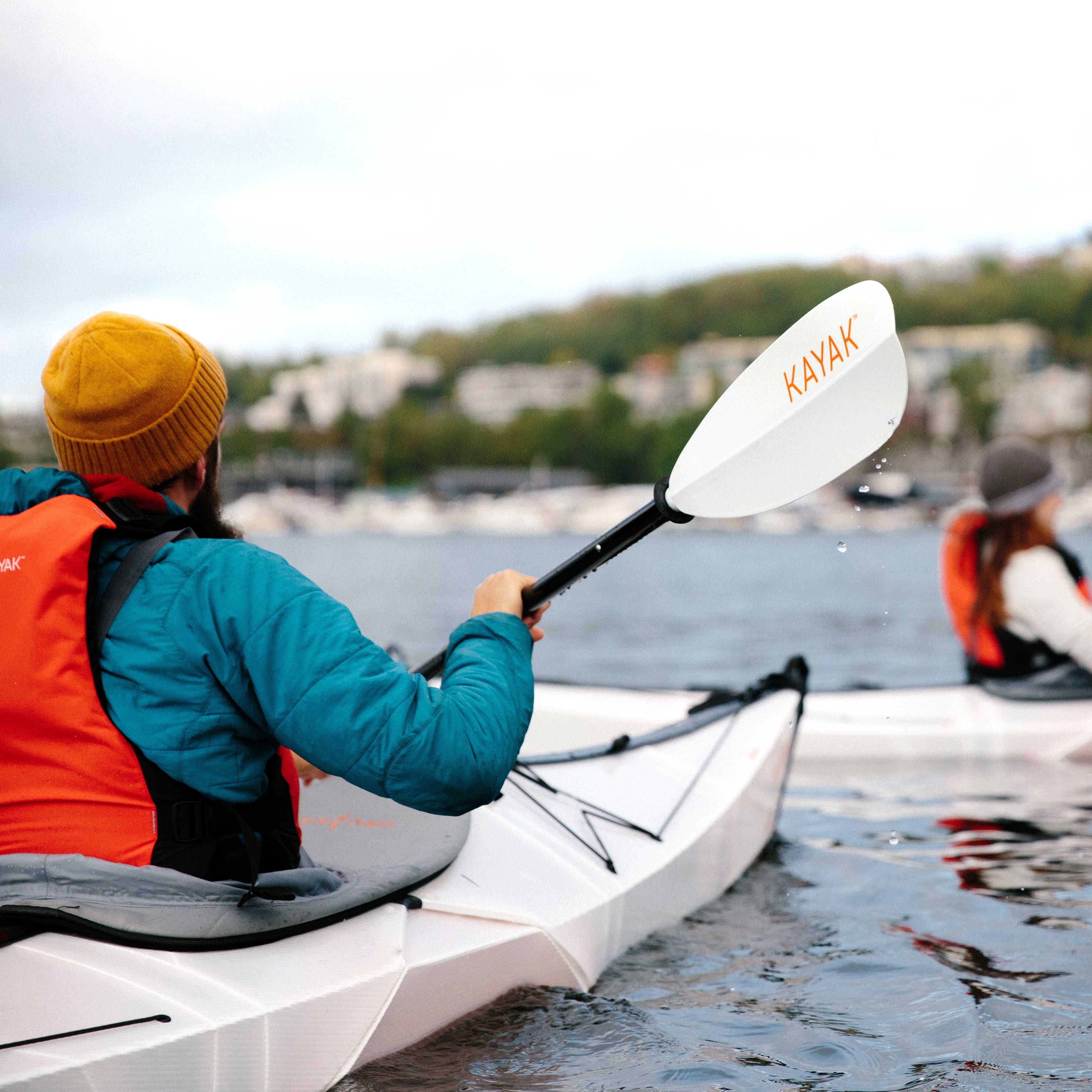 Oru Kayak Paddle – Adjustable 4-Piece Fiberglass, 2.75 lb