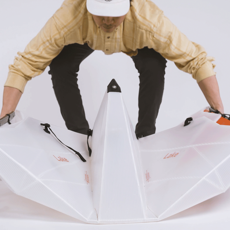 Oru Lake Sport – 9' Folding Kayak, 18 lbs